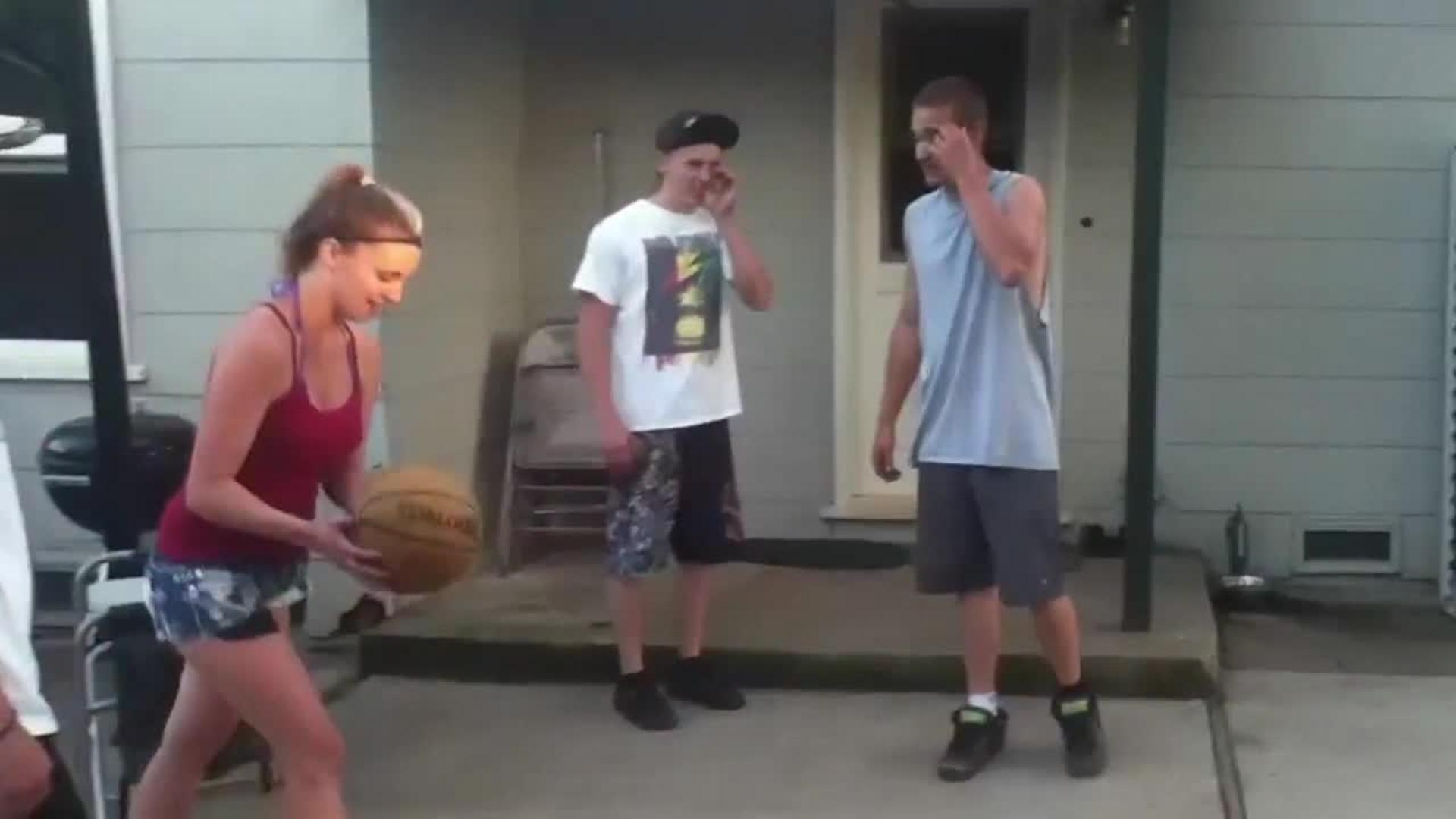 Basketball Dunk from Chair Fail Jukin Licensing