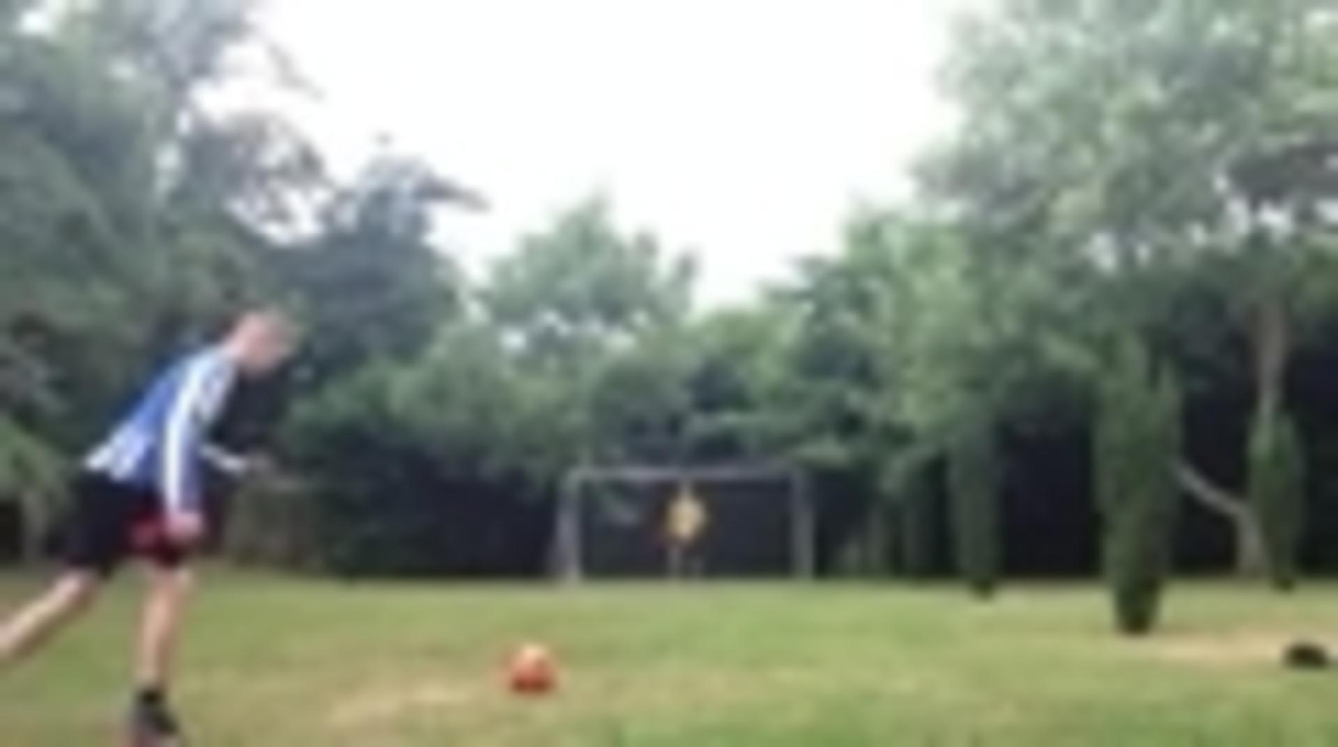 Kid Gets Hit Twice in the Face with Soccer Ball Jukin Media Inc