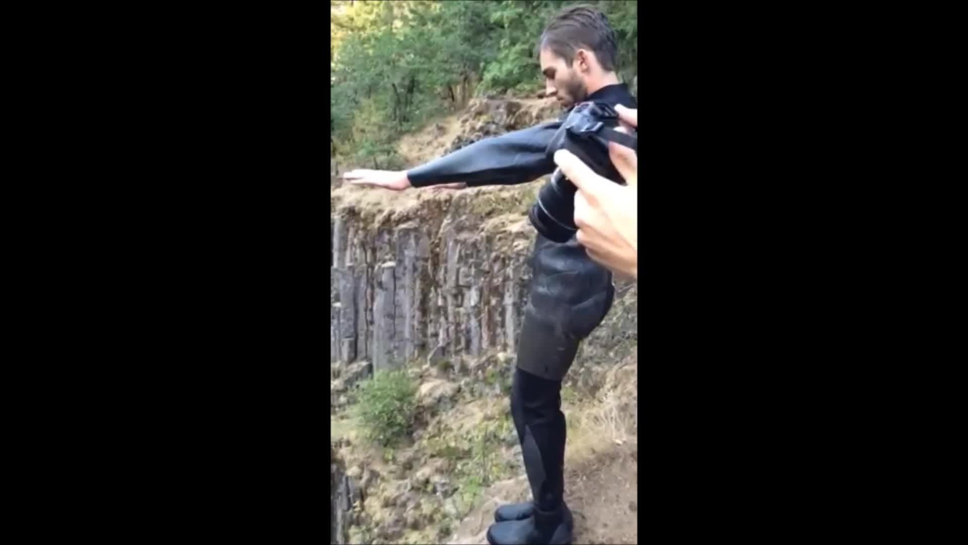 Cliff Divers Jump 75 Feet into Punchbowl Falls Jukin Licensing