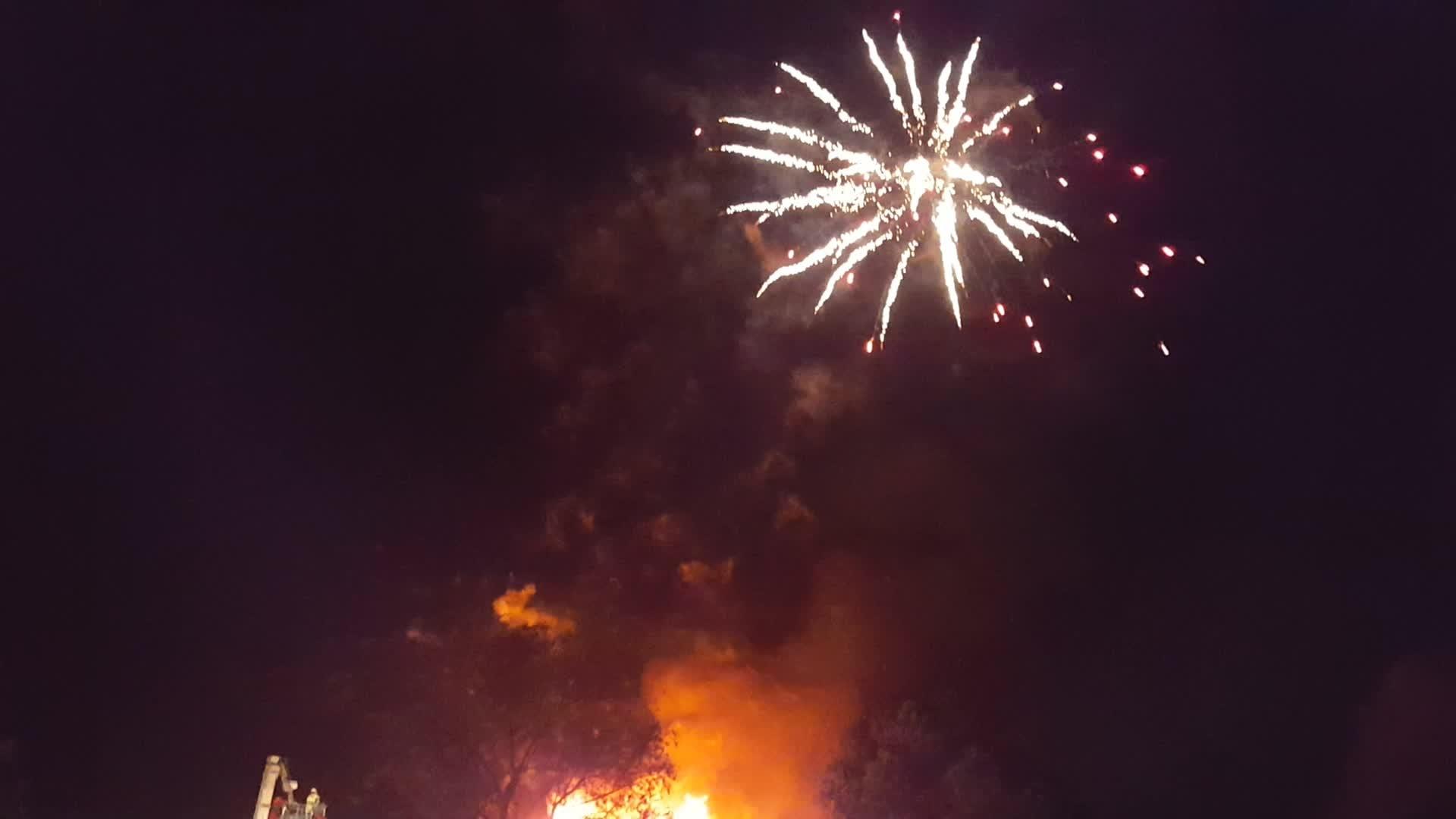 Entire Fireworks Position Explodes at Once Jukin Media Inc