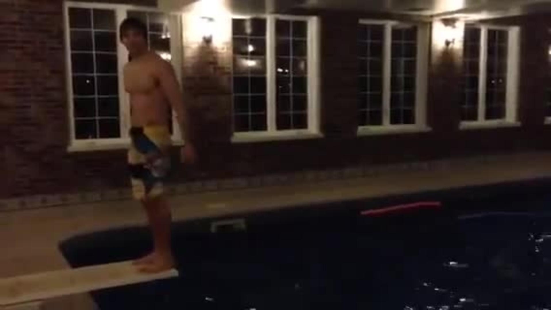 Hilarious Diving Board Slip Fail Jukin Media Inc