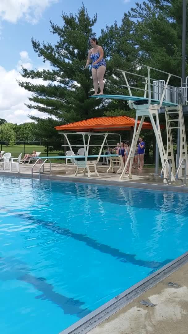 Girl Loses Bikini Bottom in Waterfall Pool Jukin Media Inc