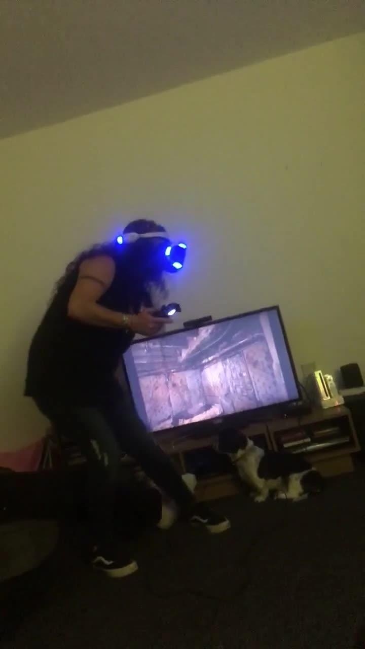 Woman Runs Into Wall While Playing VR Video Game Jukin Media Inc