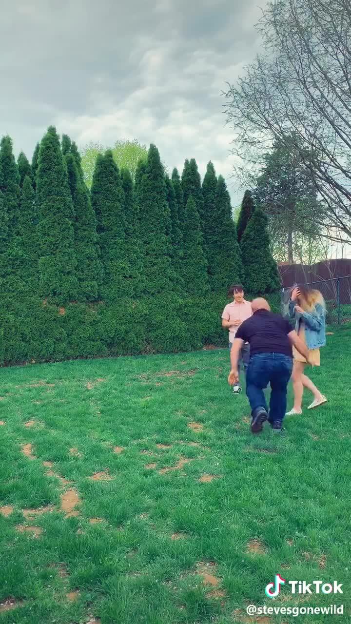 Girl Kicks Through Wall and Accidentally Kicks Guy in Nuts Jukin