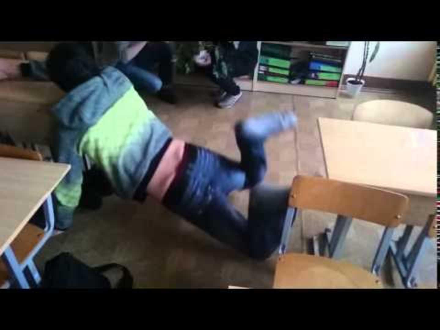 Guy Falls Jumping on Tables Jukin Media Inc