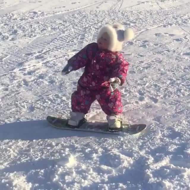 Toddler Snowboards For First Time Jukin Media Inc