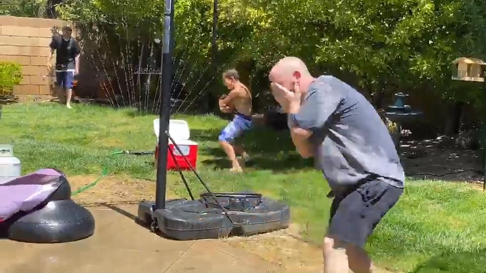 Girl Gets Hit with Water Balloon to the Face Jukin Media Inc