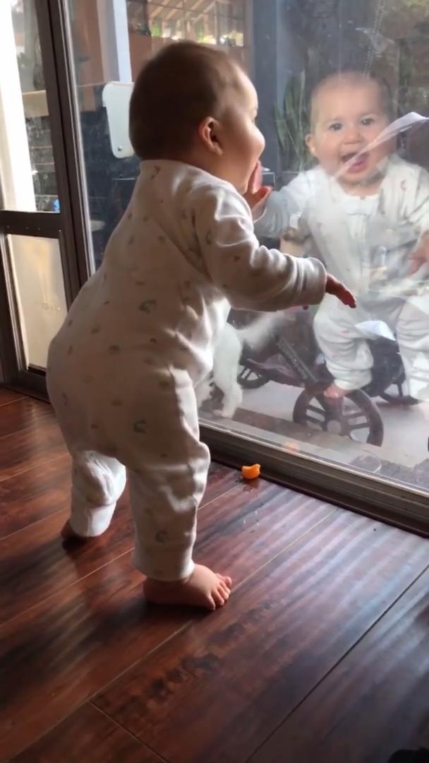 Baby Accidentally Hits Head on Glass Window Jukin Licensing