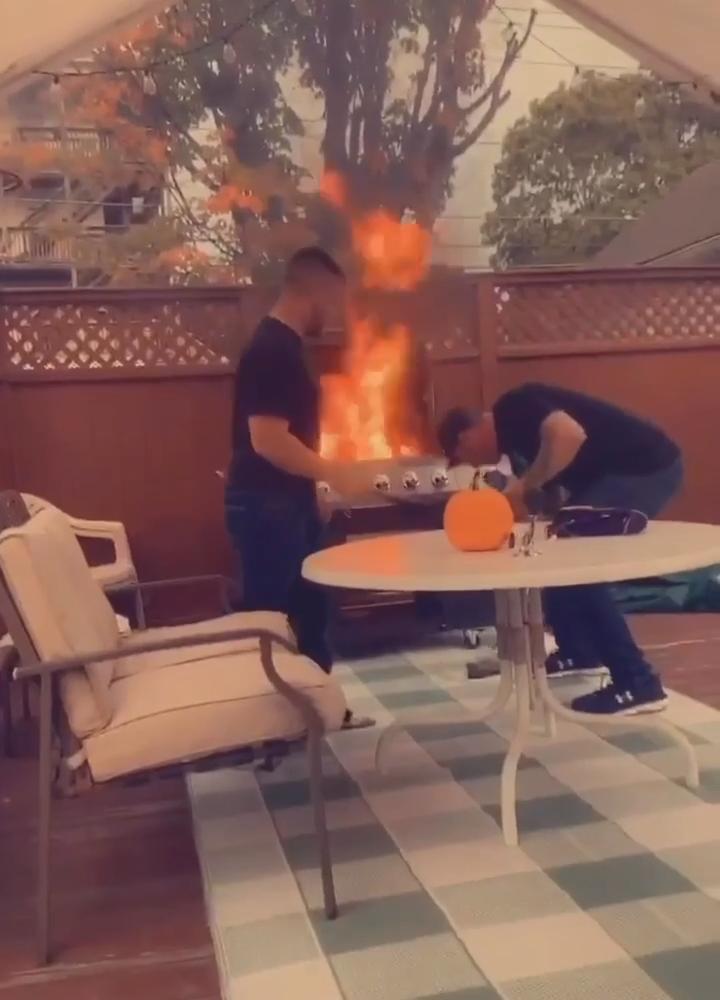 Grandma Catches on Fire While Cooking Jukin Media Inc