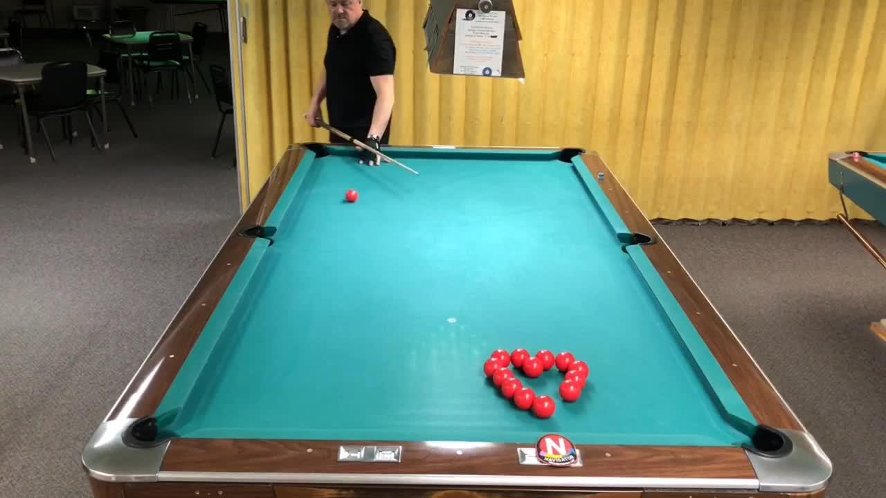Guy Amazingly Showcases Ten Different Pool Trick Shots While Using
