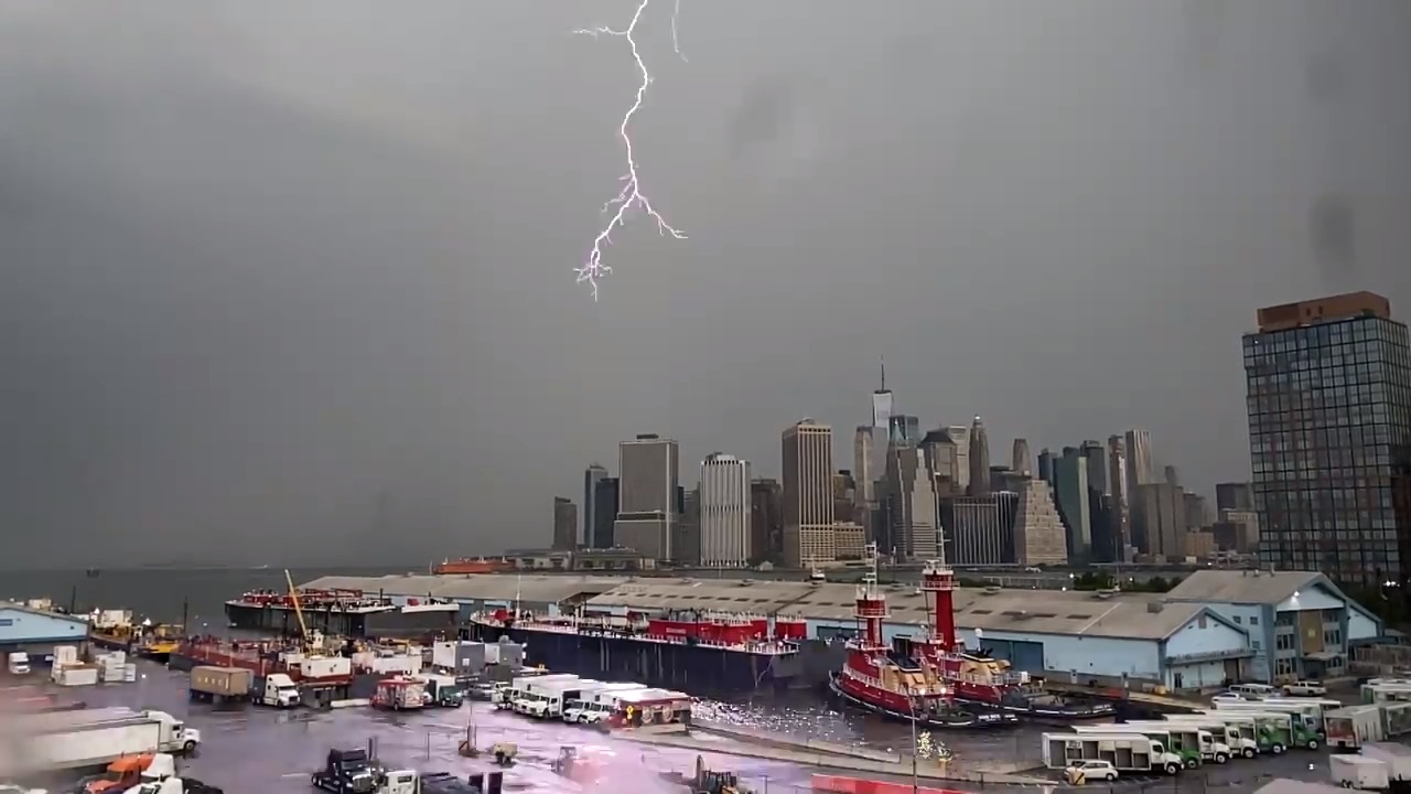 Lightning Strikes Cruise Ship Jukin Media Inc