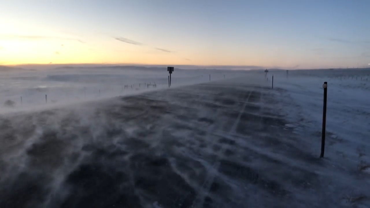 Windy Ground Blizzard in Wyoming Jukin Licensing