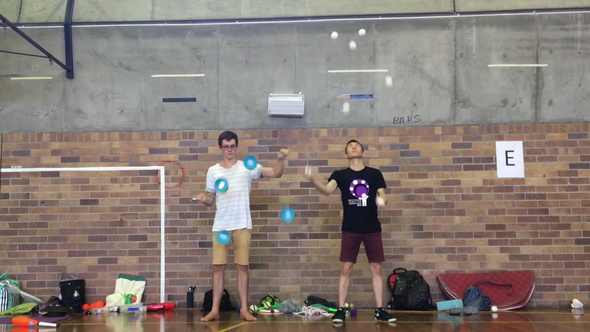 Guys Show Off Amazing Juggling Skills Jukin Licensing