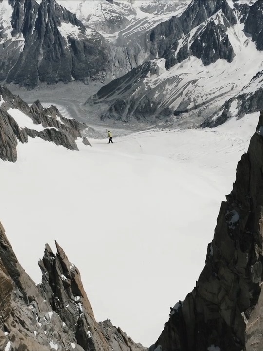 Guy Walks on Slackline Between Two Mountains Jukin Licensing