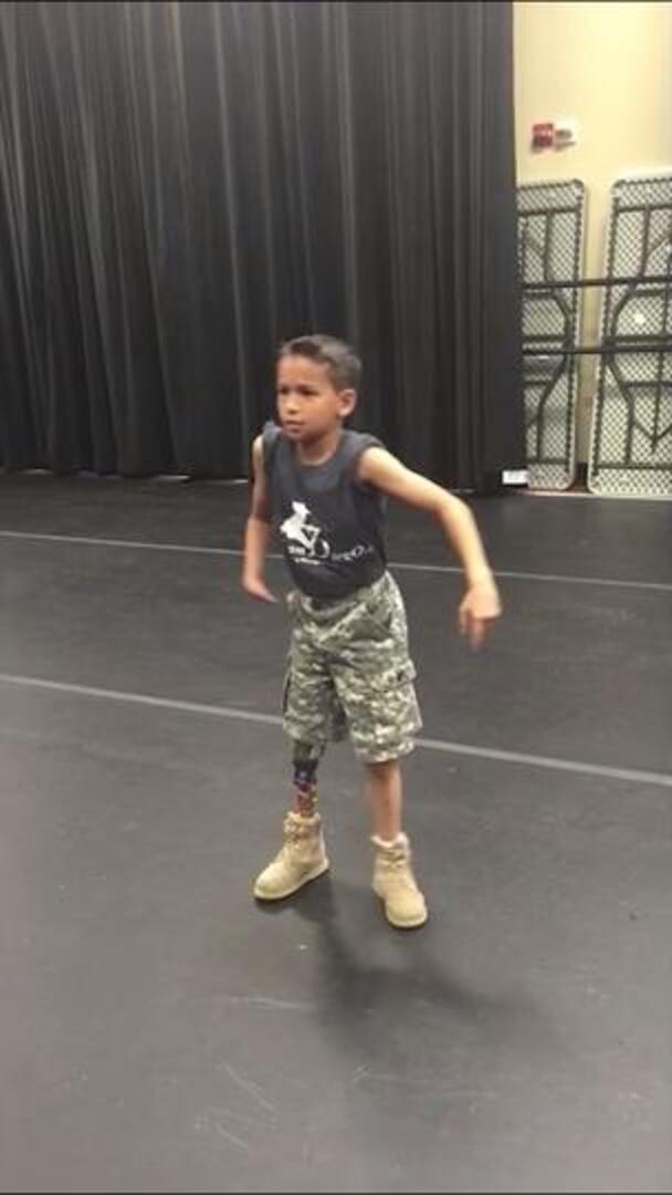 Kid With Prosthetic Leg Busts a Move Jukin Licensing