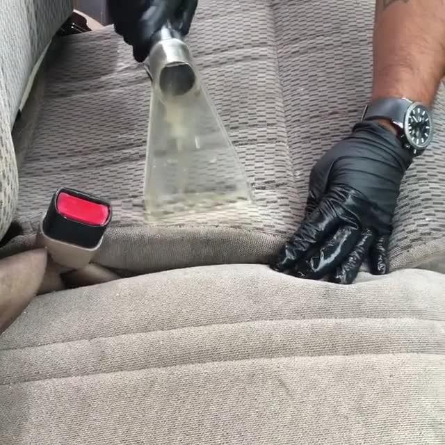 Guy Vacuums Dirt off Car Seat Jukin Licensing