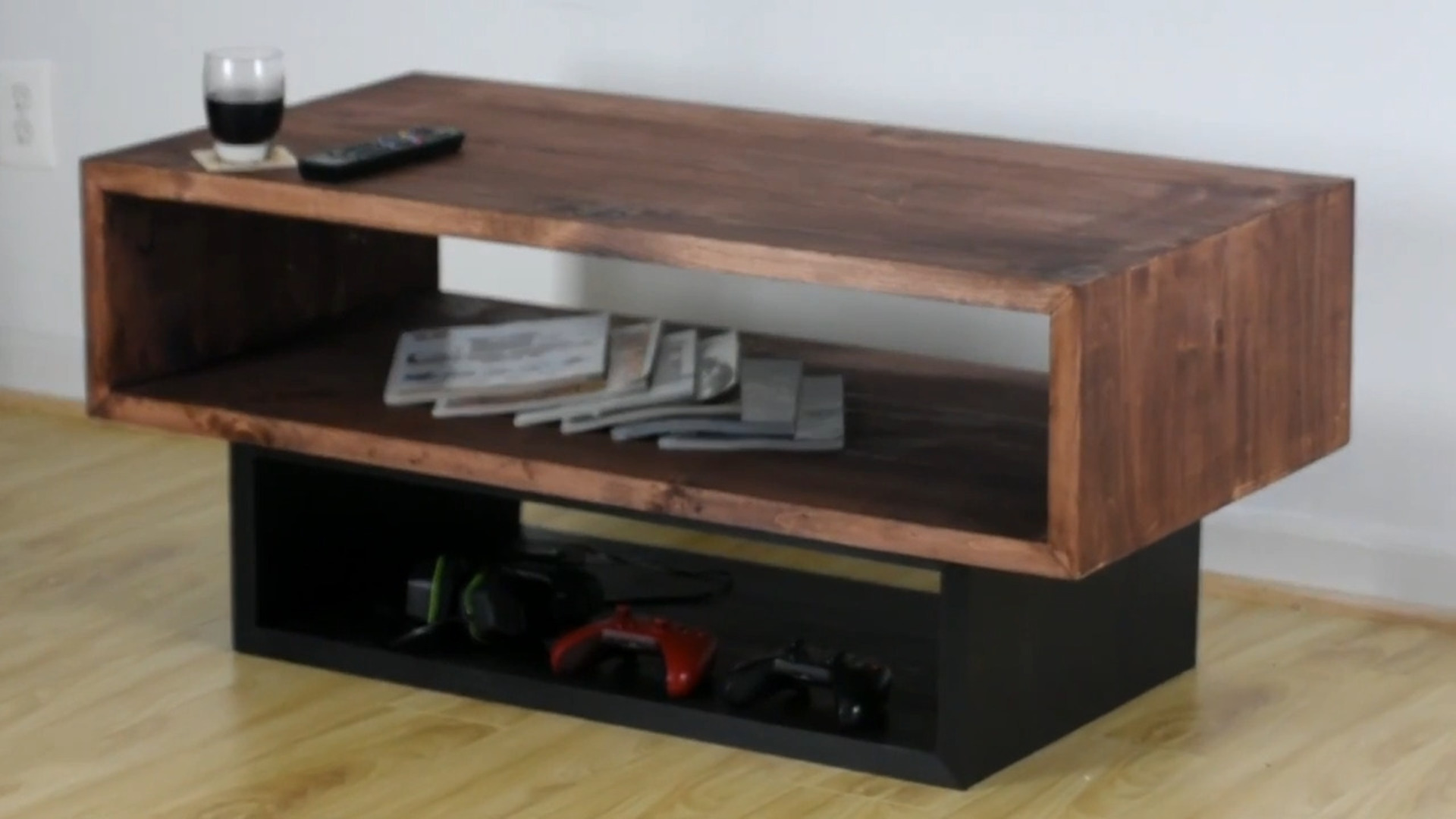 Guy Makes Stunning DIY Boxstyle Coffee Table Jukin Licensing