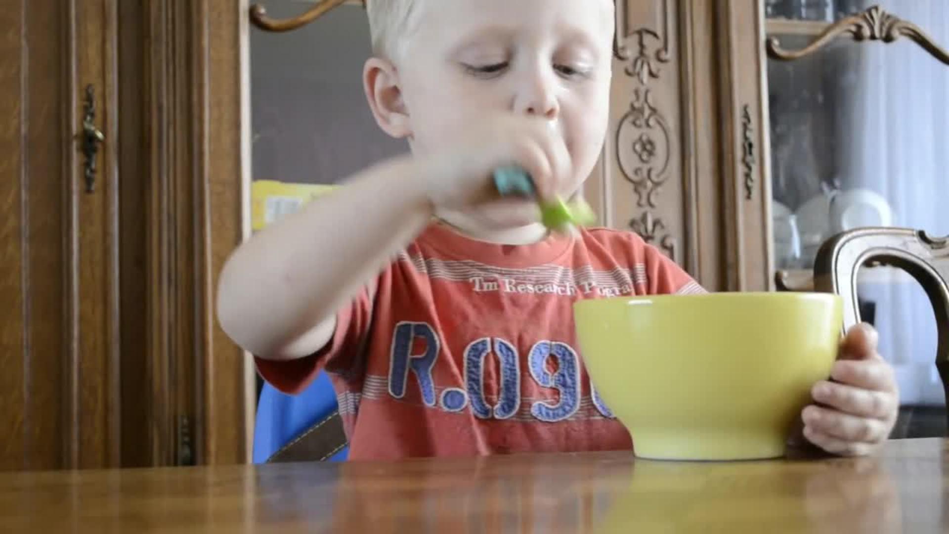 Baby Falls Asleep MidMeal Jukin Licensing