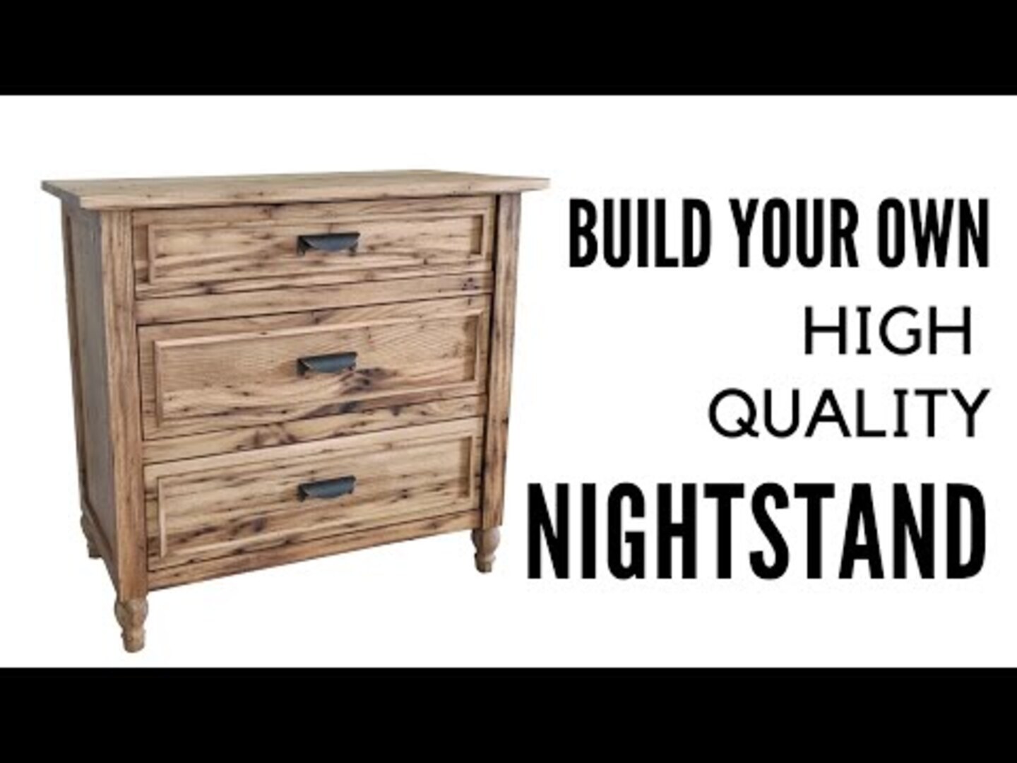 Man Builds Custom Night Stand Using Reclaimed Wood Jukin Licensing