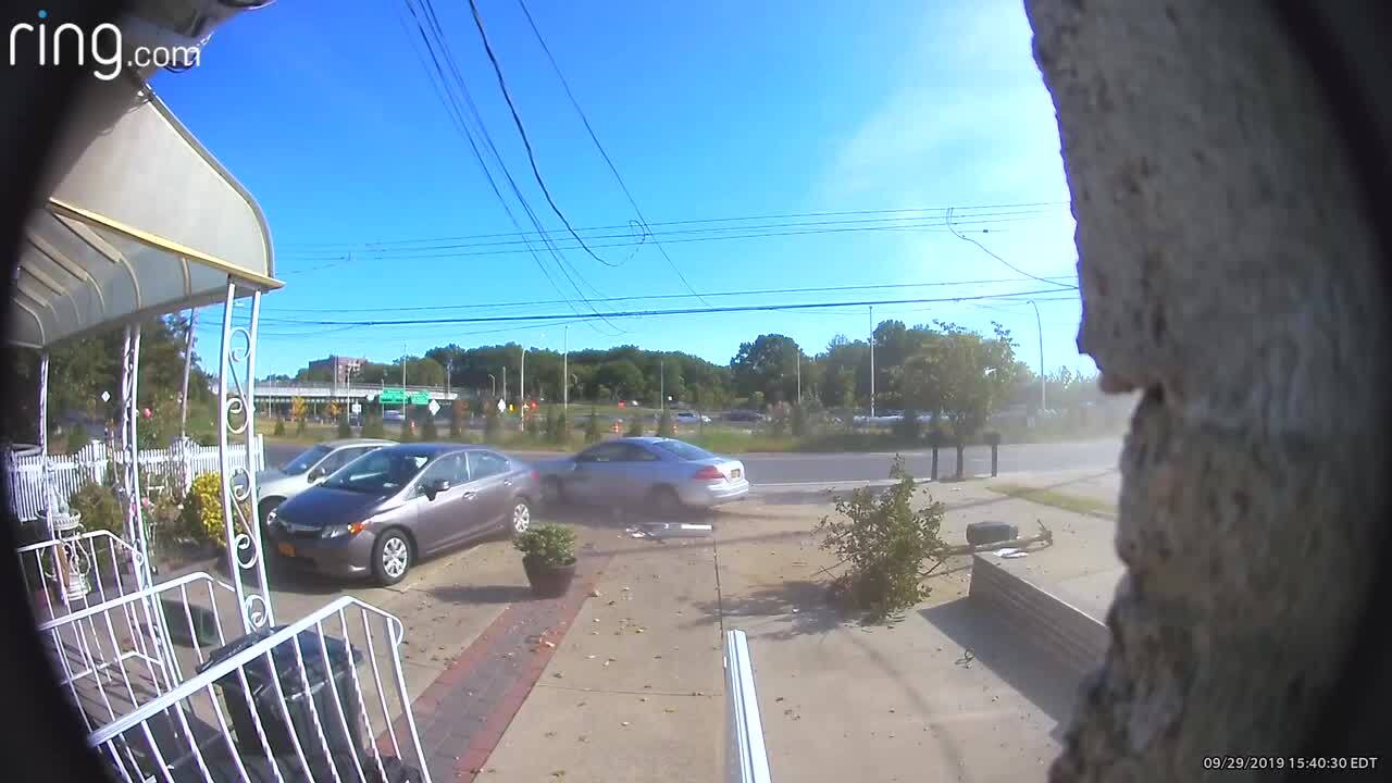 Car Slides into Two Parked Cars Jukin Licensing