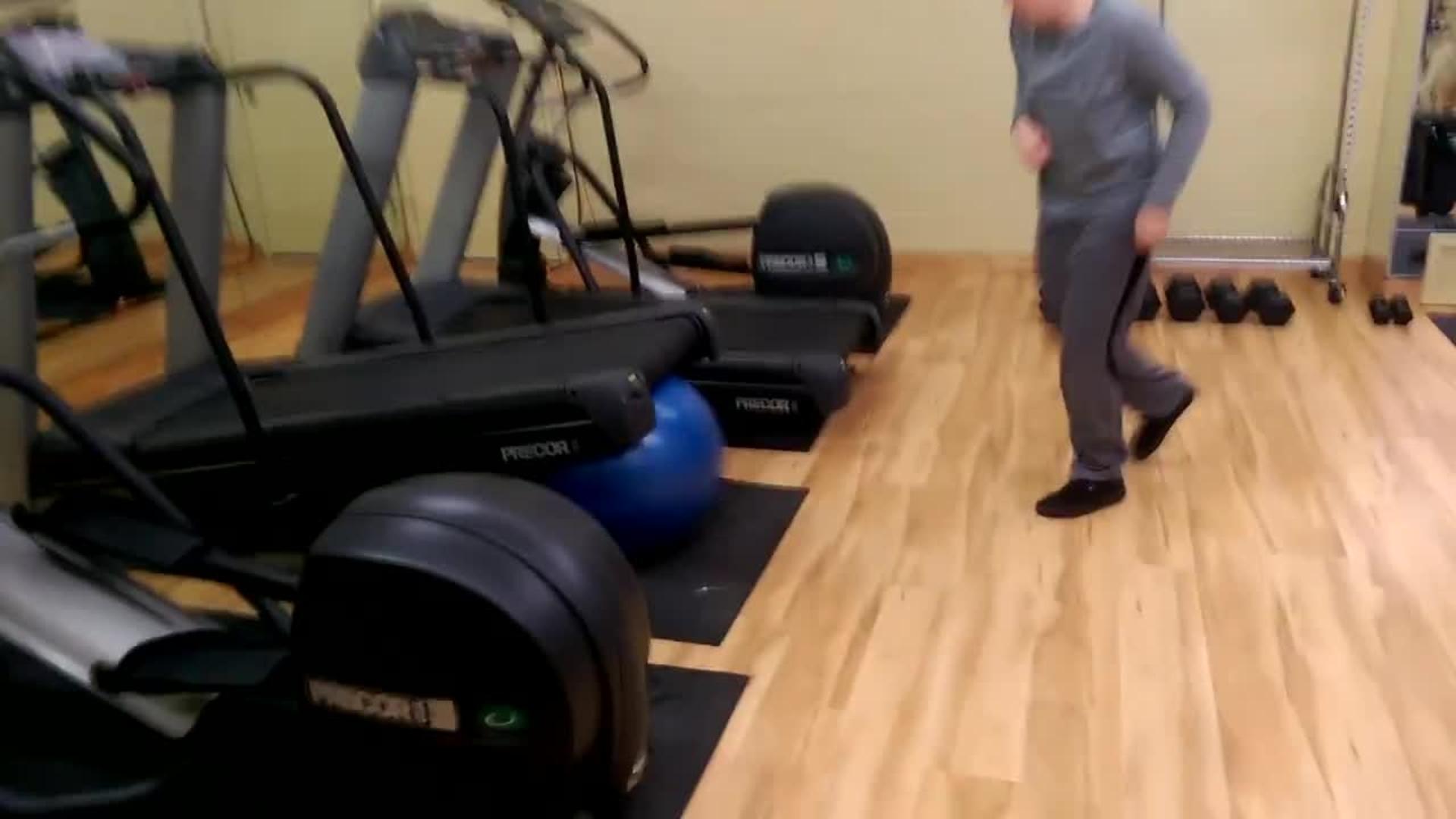 Kid Breaks Treadmill with Ball Jukin Licensing
