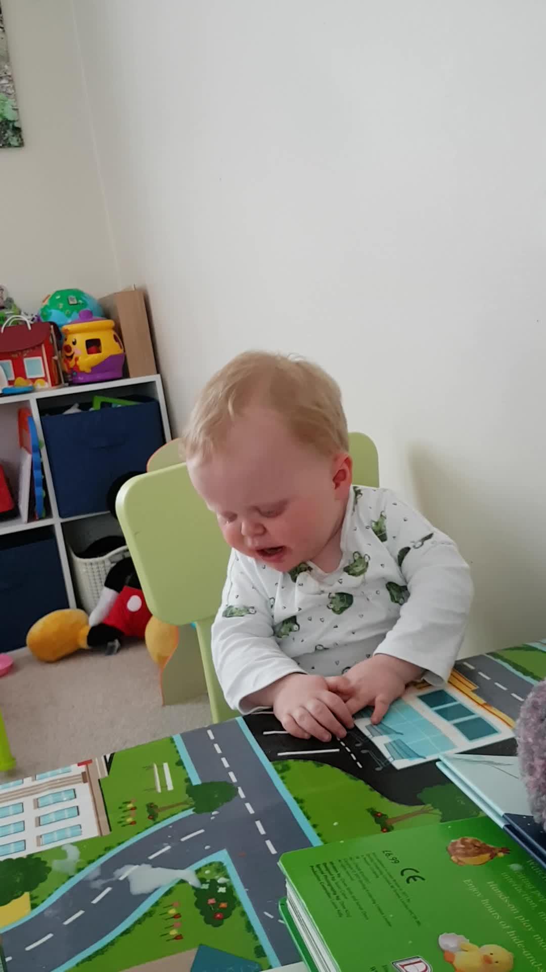 Toddler Screams for Chocolate Milk Jukin Licensing