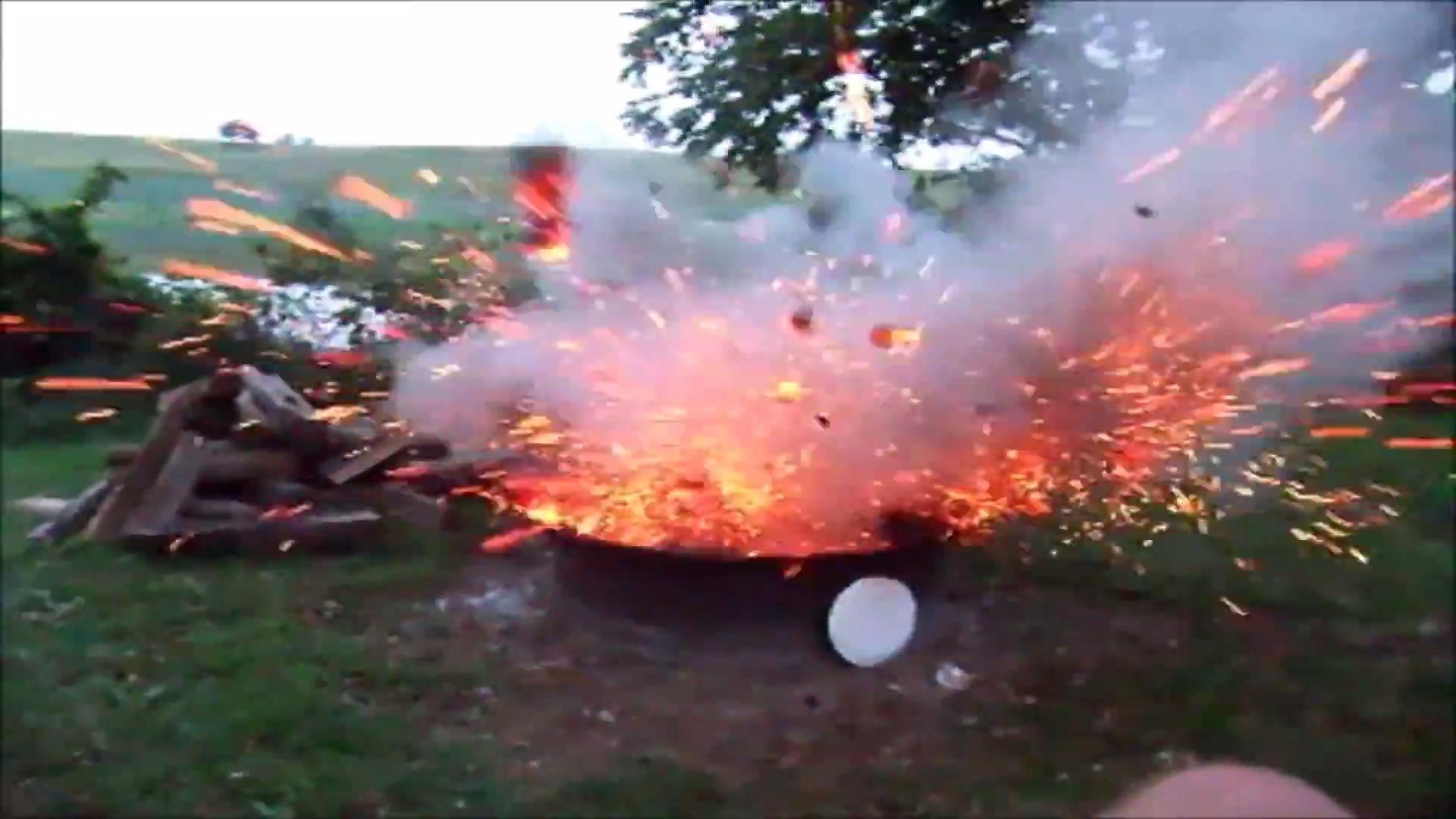 Baked Beans Explode on Campfire Jukin Licensing