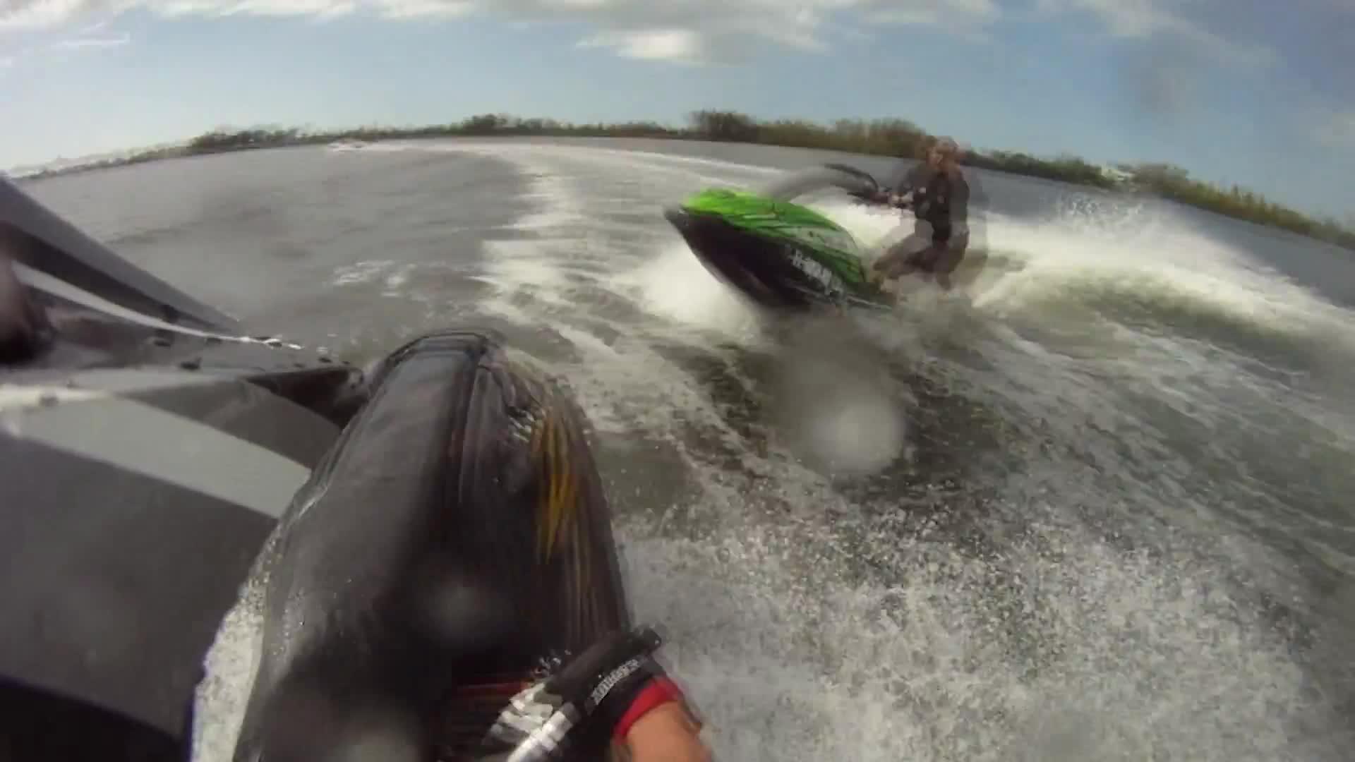 POV Jet Ski Collision on Lake Jukin Licensing
