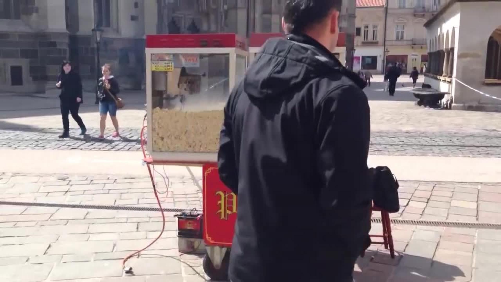 Popcorn Machine Catches Fire and Explodes Jukin Licensing