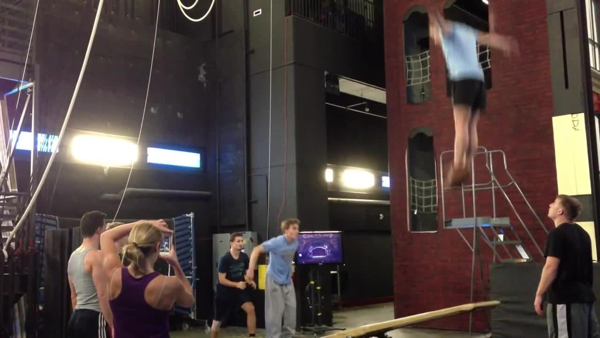 Acrobat Teeter Totter Board Fail Jukin Licensing