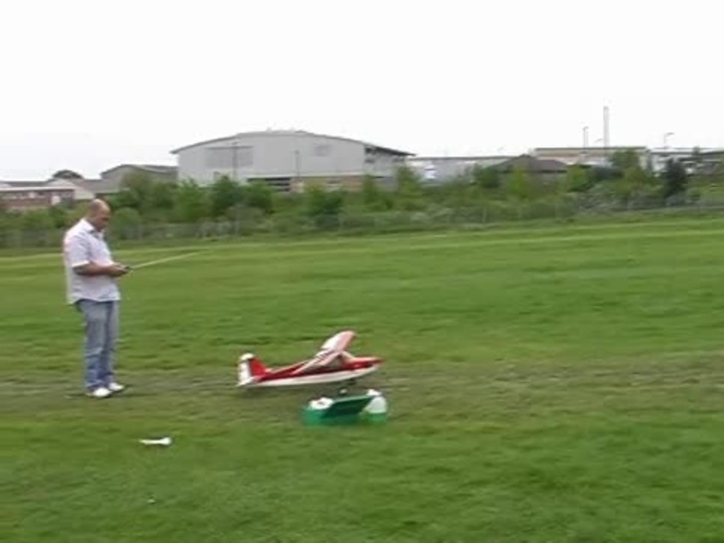 Remote Control Plane Crashes into Man Jukin Licensing