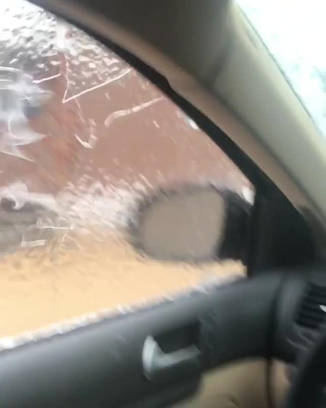 Guy Punches Ice on Window Jukin Licensing