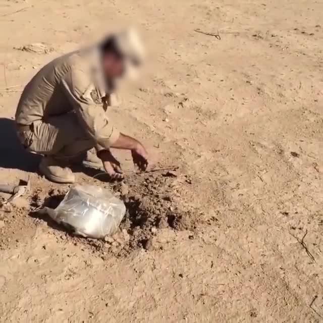 Soldier Defuses Bombs Buried in the Ground Jukin Licensing