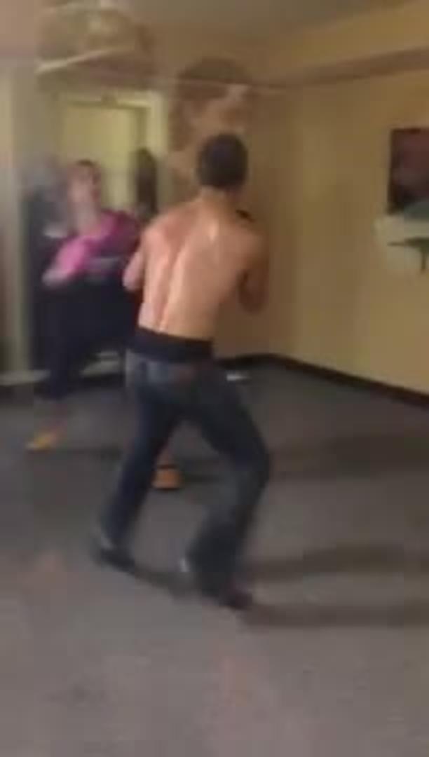 Guy Punches Through Glass Door Jukin Licensing