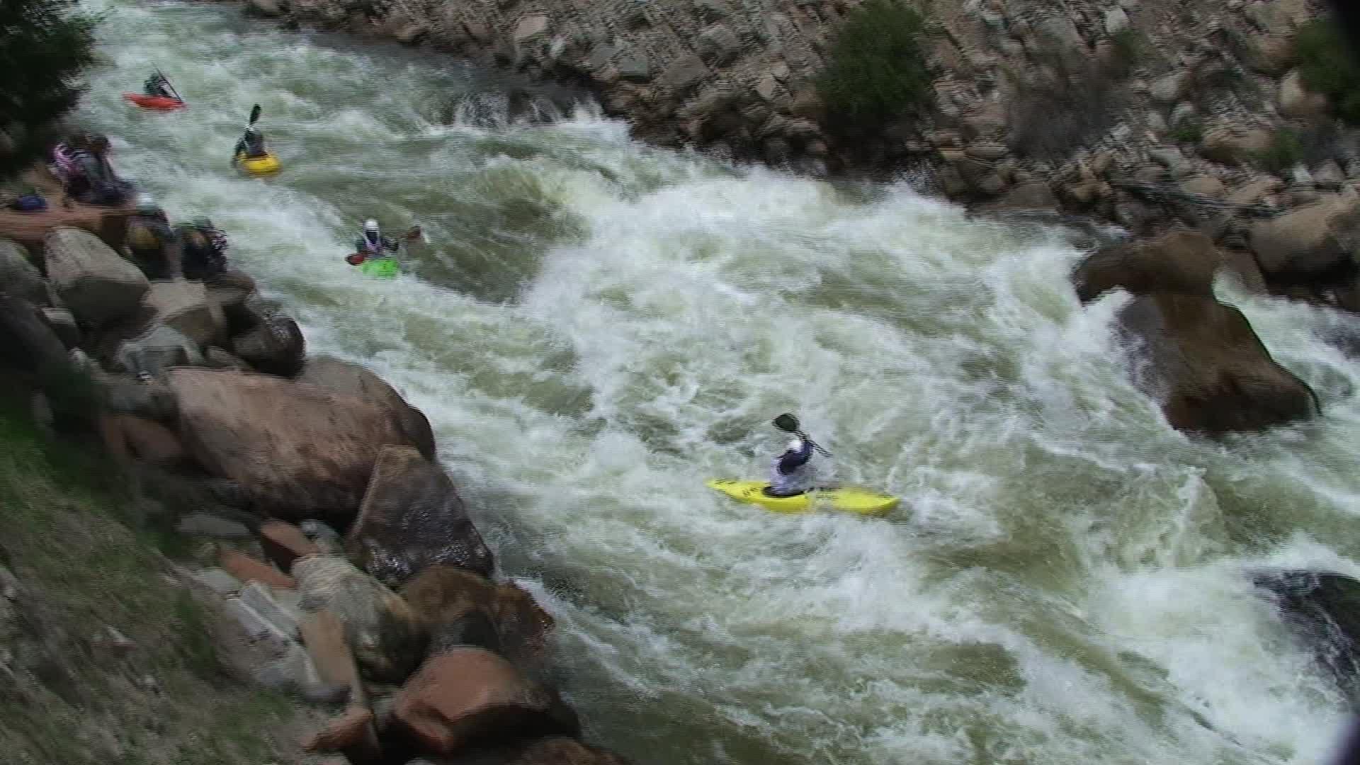 Kayaking Crash into Swell Gets Stuck Jukin Licensing
