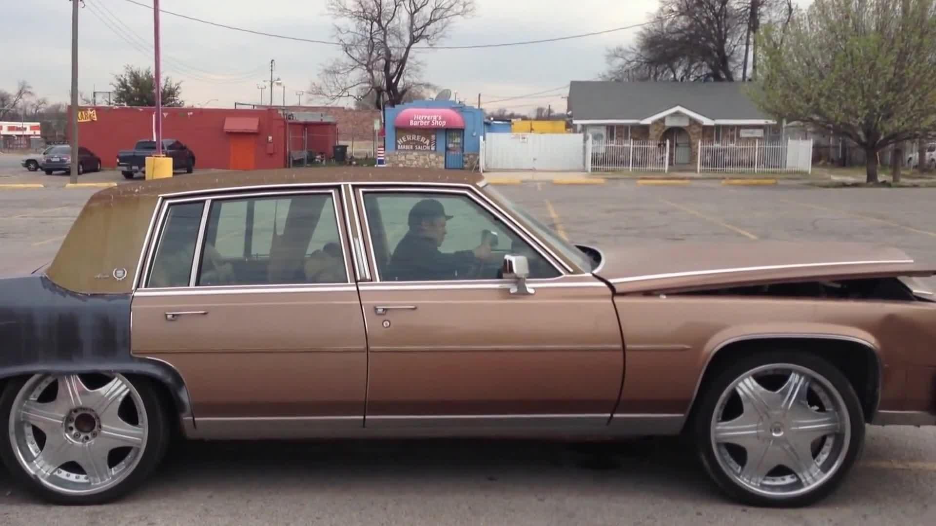 Old Car Loses Wheel during Burnout Jukin Licensing