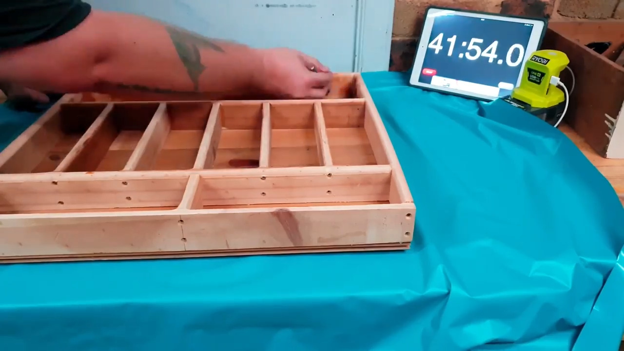 Man Makes Cutlery Drawer Insert in Under One Hour Jukin Licensing