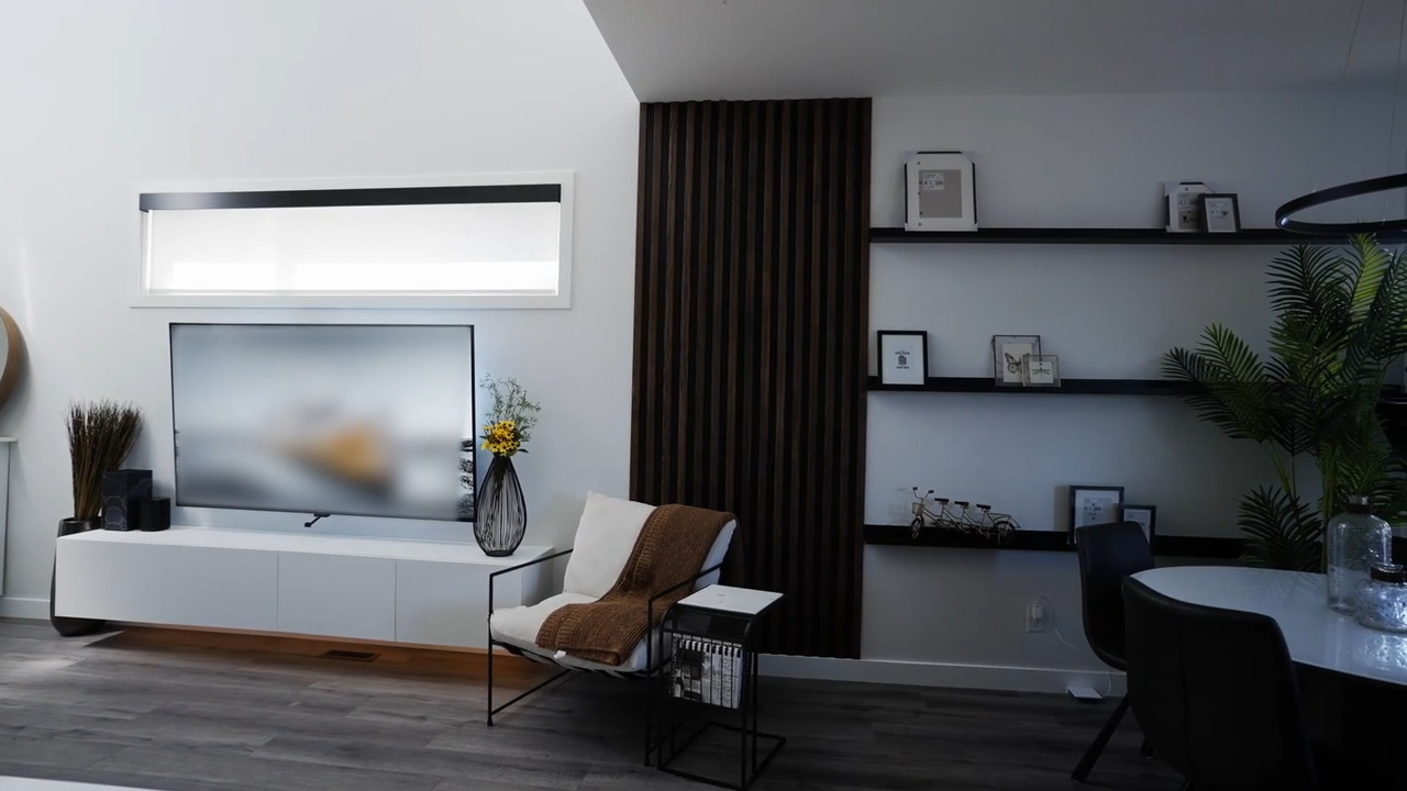 Couple Upgrade Living Room With Convenience Features, New Decor and