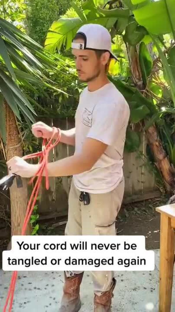 Easy Extension Cord Rolling Hack Jukin Licensing