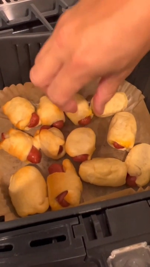 Simple Air Fried "Pigs in a Blanket" Recipe Jukin Licensing