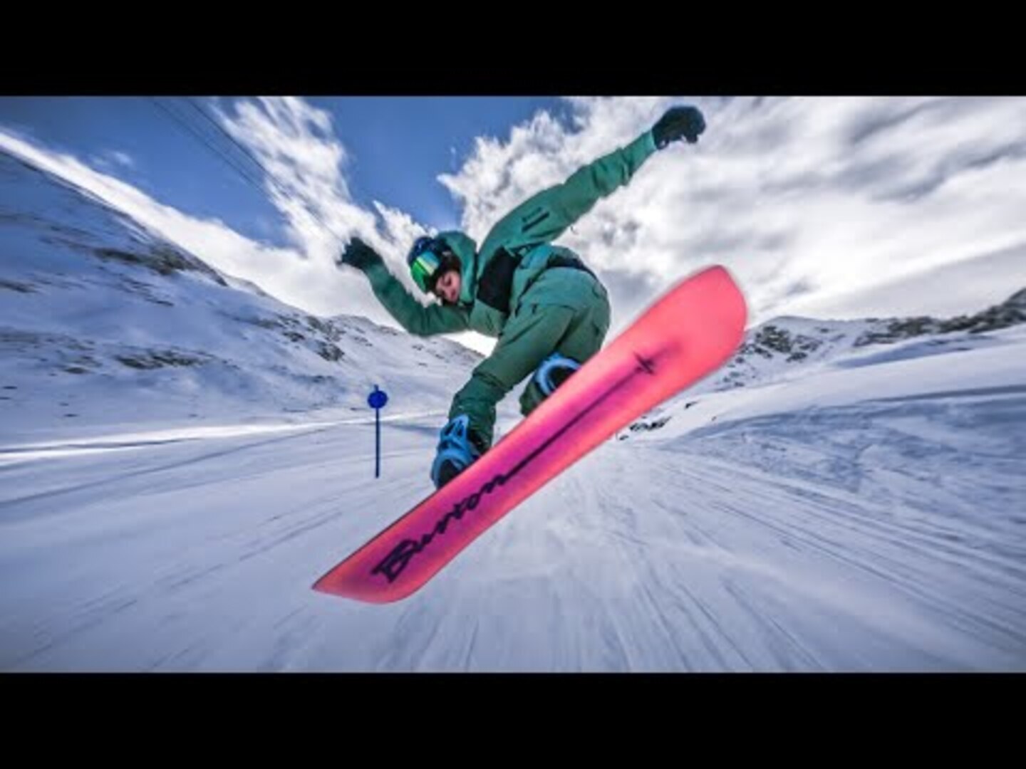 Man Does Snowboarding Tricks at Resort in Austria Jukin Licensing