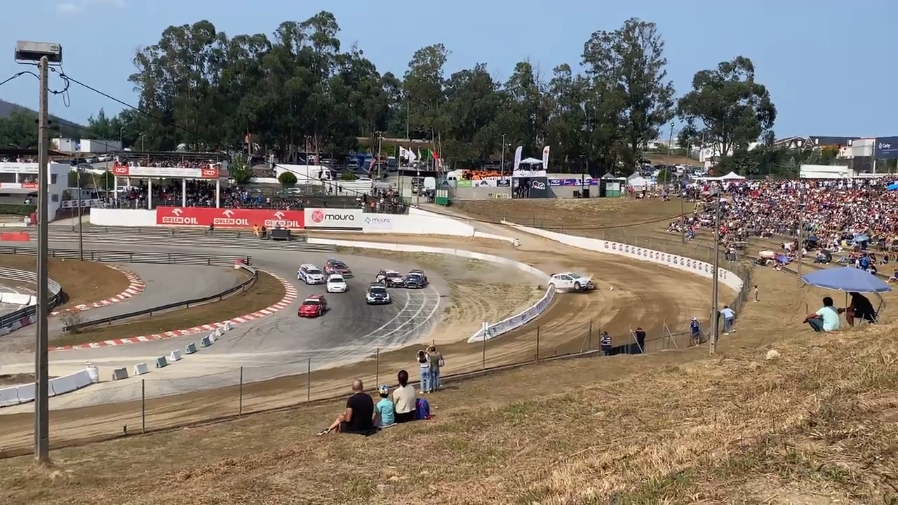 Driver Crashes Car Into Boundary of Race Track Jukin Licensing
