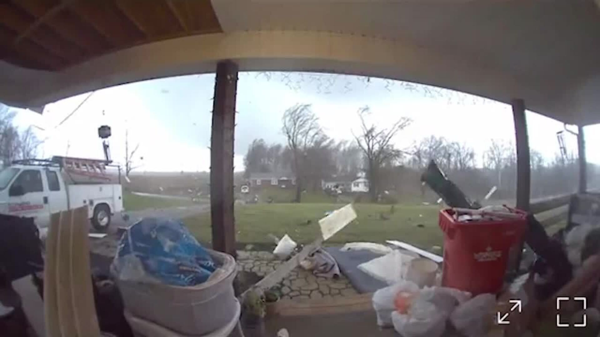 Doorbell Security Camera Captures Tornado Destruction Jukin Licensing