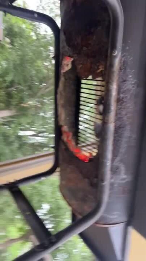Burning Charcoal Leaves Gaping Hole in Old Barbecue Set Jukin Licensing