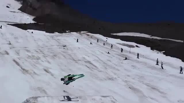 Ski Jump Flip Stunt Off Giant Ramp Fail | Jukin Licensing