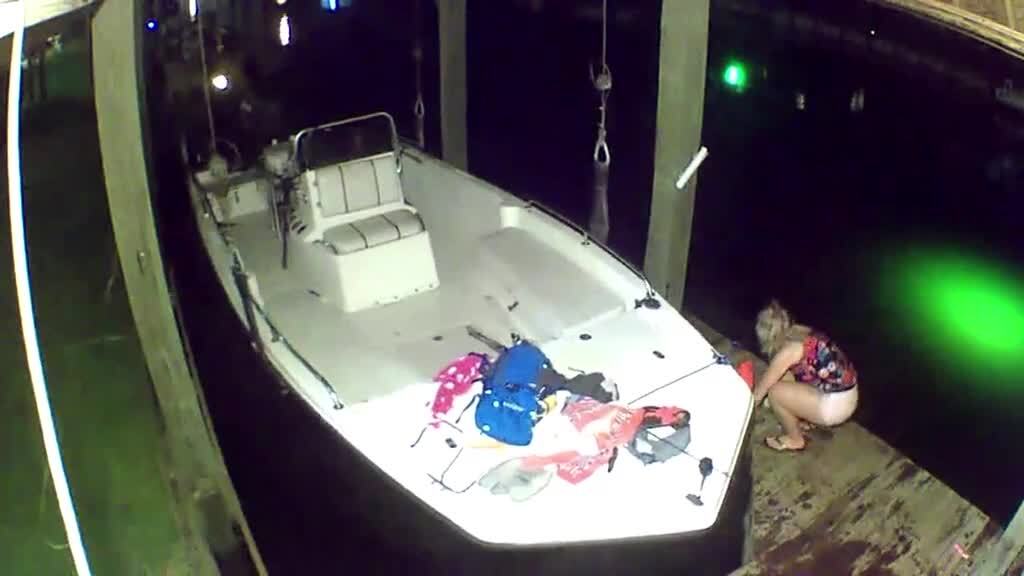 Guy Falls Off Dock And Slips Under Boat Jukin Licensing