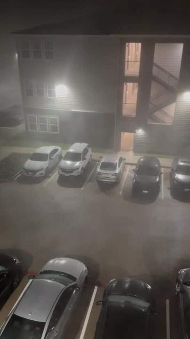 Severe Storm and Rain Hits Denton, Texas Jukin Licensing